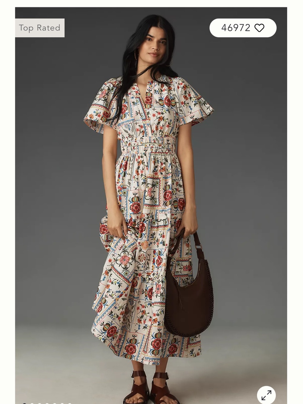 Somerset 100% Cotton Poplin Maxi Dress